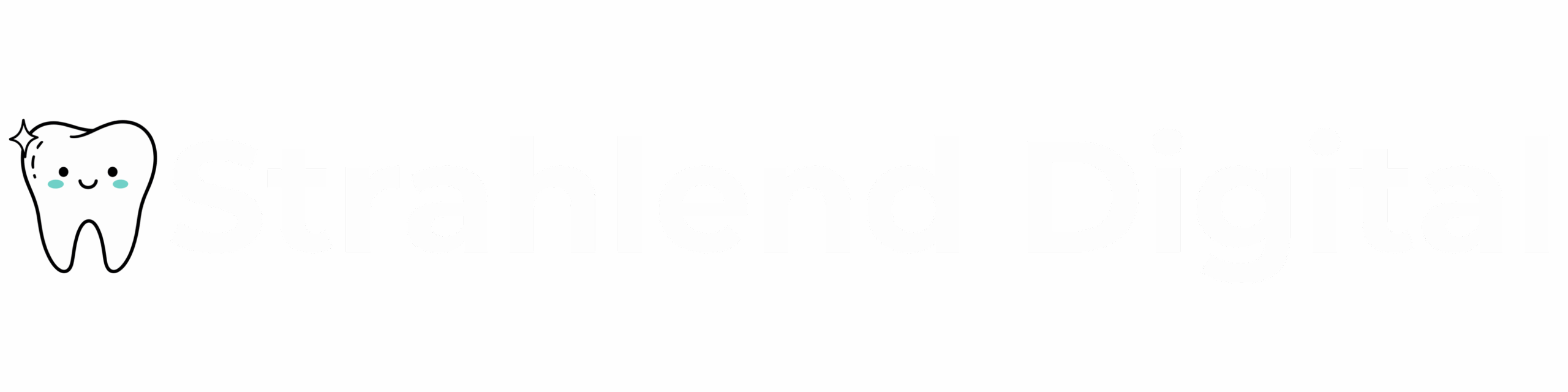 Strahlend Digital Logo Webdesign Zahnärzte transparent
